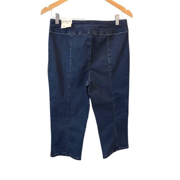 We The Free Carousel Pull-On Capri Jeans Size Medium NEW - Picture 7 of 11